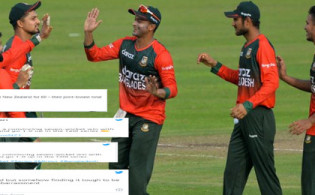 টাইগারদের রেকর্ড গড়া জয়ে টুইটারে প্রশংসার ঝড়