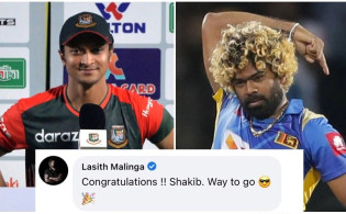 মালিঙ্গার ৫৪৫ দিন আগে করে যাওয়া বিশ্বরেকর্ডে ভাগ বসালেন সাকিব