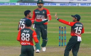 টি-টোয়েন্টিতে আরেকটি রেকর্ড গড়লো বাংলাদেশ