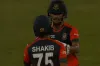 চার ও ছক্কা হাকাতে ব্যস্ত নাঈম ও সাকিব,সর্বশেষ স্কোর