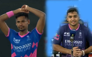 রায়ান প্রাগ ১৯ তম ওভারে মোস্তাফিজ কে যে গোপন কথা বলেছিলেন