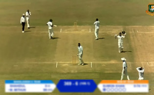 সেঞ্চুরি, সেঞ্চুরি, সেঞ্চুরি, বিশাল রানের টার্গেট দিল বাংলাদেশ ‘এ’ দল