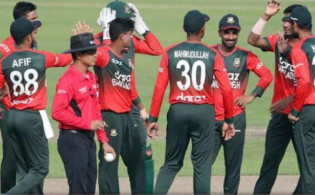 বিশ্বকাপের আগে আজ চলছে টাইগারদের টেস্ট