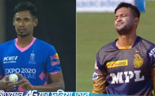 সাকিবের বোলিং দেখে বাংলায় স্টাটাস দিলো কলকাতা নাইট রাইডার্স