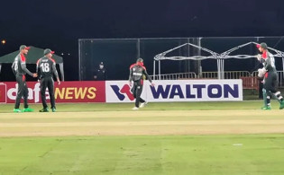 চরম উত্তেজনায় শেষ হলো বাংলাদেশ ওমানের ম্যাচ,জেনেনিন ফলাফল