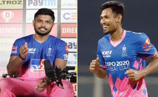 বিদায়বেলায় মুস্তাফিজকে অমূল্য ১টি উপহার দিলেন সাঞ্জু স্যামসন