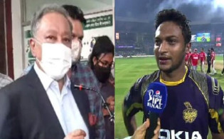 প্লে-অফে কলকাতার একাদশে থাকা নিয়ে বিসিবির নিয়মে ফেসে গেলেন সাকিব