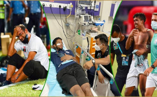 রক্ত, কান্না ও স্বপ্ন ভাঙ্গার বেদনা নিয়ে দেশে ফেরার অপেক্ষায় বাংলাদেশ ফুটবল দল