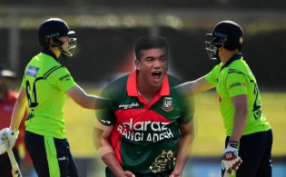 টি-২০ বিশ্বকাপ: বাংলাদেশের সামনে বিশাল রানের টার্গেট ছুড়ে দিল আয়ারল্যান্ড
