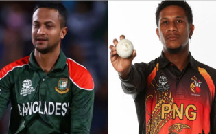 সাকিবের সঙ্গে দেখা ও কথা বলতে মুখিয়ে আছেন পিএনজি অলরাউন্ডার চার্লস আমিনি