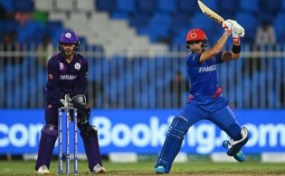 স্কটল্যান্ডের বোলারদের বেধড়ক পিটিয়ে রানের পাহাড়ে আফগানিস্তান