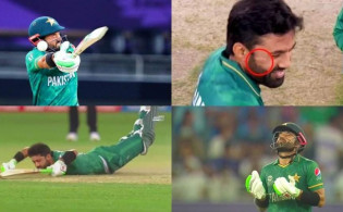 জ্বর শরীরে ছক্কা মেরে বিশ্বরেকর্ড করলেন রিজওয়ান