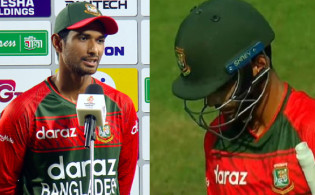 ৮ বলে ১ রান, সাইফকে নিয়ে করা মাহমুদউল্লাহর মন্তব্য মুহুর্তেই ক্রিকেট পাড়ায় ভাইরাল
