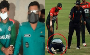 যে সাজা দেয়া হলো মাঠে ঢুকে পড়া মুস্তাফিজ ভক্তকে