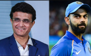 অবশেষে কোহলিকে নিয়ে মুখ খুললেন সৌরভ