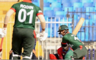 দূদার্ন্ত সেঞ্চিুরতে কুয়েতকে বিশাল রানের টার্গেট দিল বাংলাদেশ