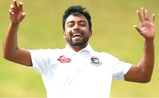 টাইগারদের দুর্দান্ত বোলিংয়ে পাঁচ উইকেট নেই কিউইদের