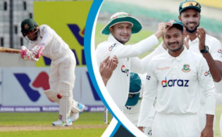 প্রস্তুতি ম্যাচে নিউজিল্যান্ডের মাটিতে রানের দেখা পেলেন মুশফিক-লিটন