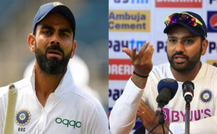 ভারতীয় ক্রিকেটে নতুন সুর : কোহলির টেস্টের নেতৃত্ব ছাড়ার খবরে যা বললেন রোহিত