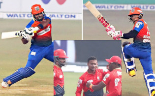 বরিশালের দেওয়া পরপর ডাবল ধাক্কায় দিশেহারা মুশফিকের খুলনা
