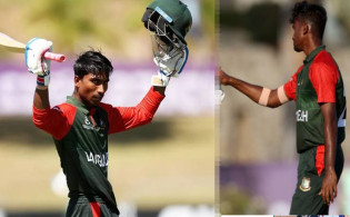 সেঞ্চুরি, সেঞ্চুরি, সেঞ্চুরি, আরিফুলের টানা দ্বিতীয় সেঞ্চুরির পর শেষ হলো বাংলাদেশের ম্যাচ,জেনেনিন ফলাফল