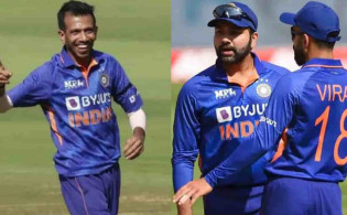 খেলার মাঠেই চাহালের উপর চটলেন রোহিত