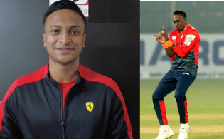 আইপিএল নিলামের পর সাকিব-ব্রাভোর ভিন্নরূপ