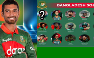 ২ জন বোলার ও ৩ জন অলরাউন্ডারকে বাদ দিয়ে টি-২০ সিরিজের জন্য বাংলাদেশ দল ঘোষণা