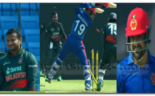 রশিদ খানের স্ট্যাম্প উড়িয়ে দিলেন সাকিব,দেখেনিন সর্বশেষ স্কোর