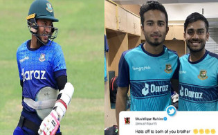 নিজেরা ব্যর্থ হয়ে আফিফ-মিরাজের দুর্দান্ত পারফরম্যান্সের জন্য যে কান্ড করলেন মুশফিক