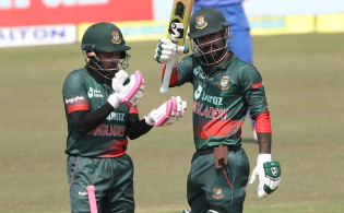 ৬,৪,৪,৬,৪, ব্যাটিং ঝড়ে আফগানিস্থানকে বিশাল রানের টার্গেট দিলো বাংলাদেশ