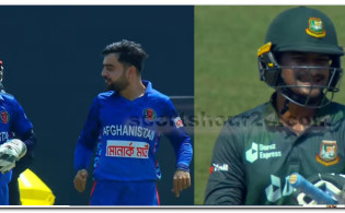 সাকিবের উপর গত ম্যাচের প্রতিশোধ নিলো রশিদ খান