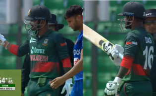 লিটনের ফিফটি, বাংলাদেশের সেঞ্চুরি