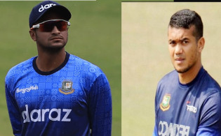 হুট করেই সাকিবকে নিয়ে অন্য রকম মন্তব্য করলেন তাসকিন