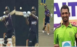 ছক্কা নাঈমের ব্যাটিং ঝড় দেখলো ক্রিকেট বিশ্ব
