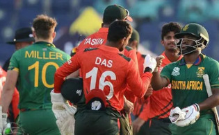 বাংলাদেশ ও দক্ষিণ আফ্রিকার মধ্যে ফেভারিট দলের নাম ঘোষণা
