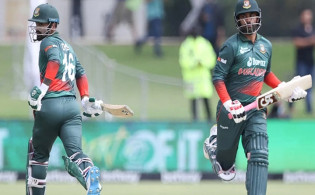 জয়ের কাছাকাছি গিয়ে প্রথম উইকেট হারালো বাংলাদেশ,সর্বশেষ স্কোর
