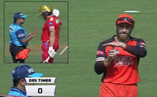 ১৫ সেকেন্ডে রিভিউ নেওয়ায় আইপিএলে তুলকালাম