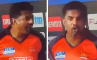 শেষ ওভারে রশিদ ছক্কা মারতেই খেপে গেলেন মুরলী