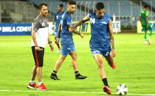 গোল, গোল, গোল, মালদ্বীপের ক্লাবের বিপক্ষে প্রথমার্ধে এগিয়ে বসুন্ধরা কিংস