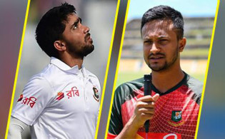 মুমিনুলের পাশে দাঁড়িয়ে শেষ বার্তা দিলেন সাকিব