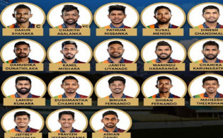 নতুন মালিঙ্গাকে নিয়ে একাধিক চমক দিয়ে টি-টোয়েন্টি দল ঘোষণা করলো শ্রীলঙ্কা