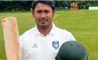 ইংল্যান্ডে আশরাফুলের সেঞ্চুরি, পেলেন উইকেটও
