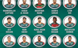 টি-২০ বিশ্বকাপ ২০২২ এর জন্য সম্ভাব্য স্কোয়াড ঘোষণা করেছে বাংলাদেশ