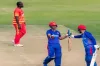 শেষ হলো জিম্বাবুয়ে ও আফগানদের ম্যাচ ও সিরিজ