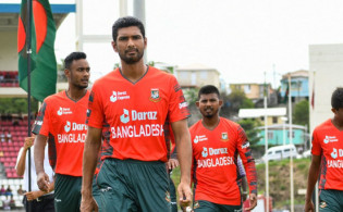 বৃষ্টির মধ্যে শেষ হল বাংলাদেশ-উইন্ডিজের প্রথম টি-২০ ম্যাচ, জেনে নিন ফলাফল