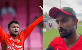 অধিনায়ক রিয়াদ নয়, সাকিবকে আবারও বোলিংয়ে না দেওয়ার বিশেষ কারণ জানালেন লিটন