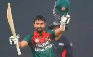 হঠাৎ আইসিসি থেকে বিশাল সুখবর পেলেন লিটন দাস
