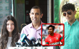 হঠাৎ মুস্তাফিজের জন্য ঢাকায় ছেলে-মেয়ে সহ ব্রিটিশ হাই কমিশনার
