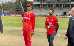 শেষ হল বাংলাদেশ-জিম্বাবুয়ের শেষ টি-২০ ম্যাচের টস, জেনে নিন ফলাফল